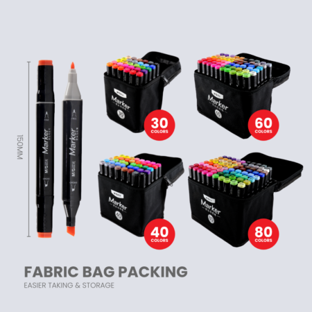 M&G Double-Tip Square Art Marker (Assorted)