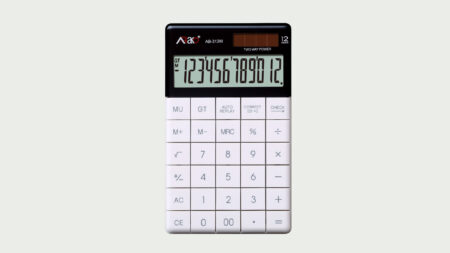 Abako Calculator 12 Digits AB-313B/W