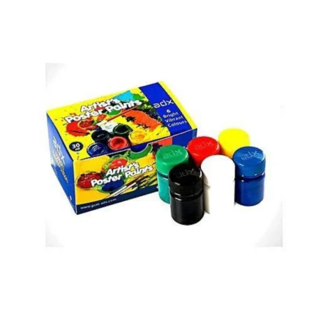 ADX 6 Colored Poster Paints 30ml