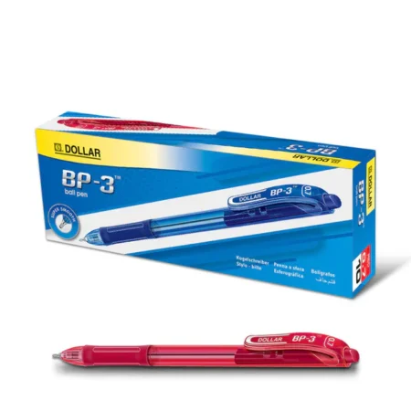 Dollar BP-3 Red Ball Pen