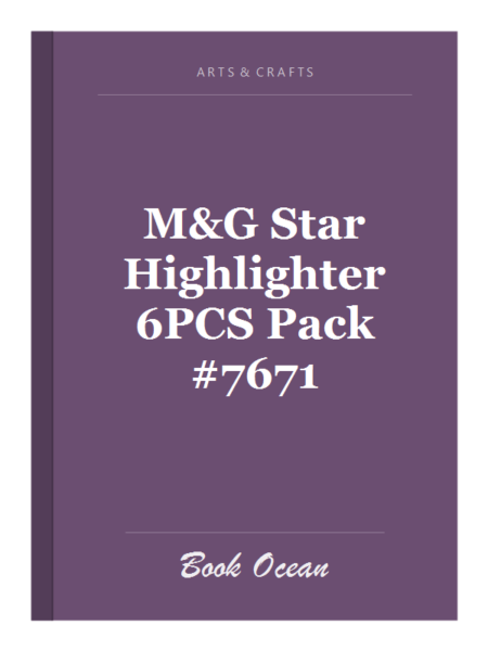 M&G Star Highlighter 6PCS Pack #7671
