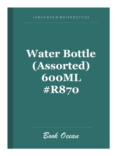 Water Bottle (Assorted) 600ML #R870