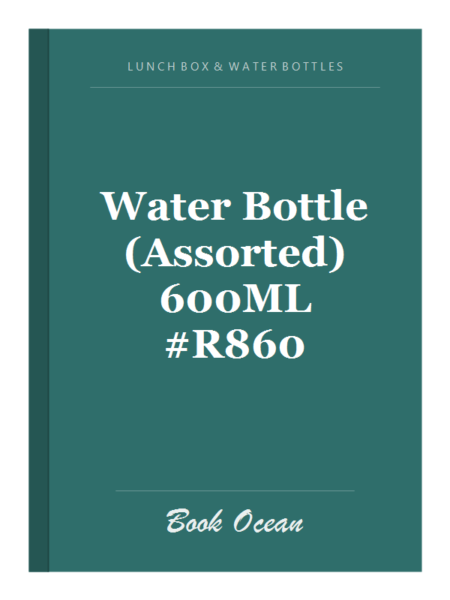 Water Bottle (Assorted) 600ML #R860