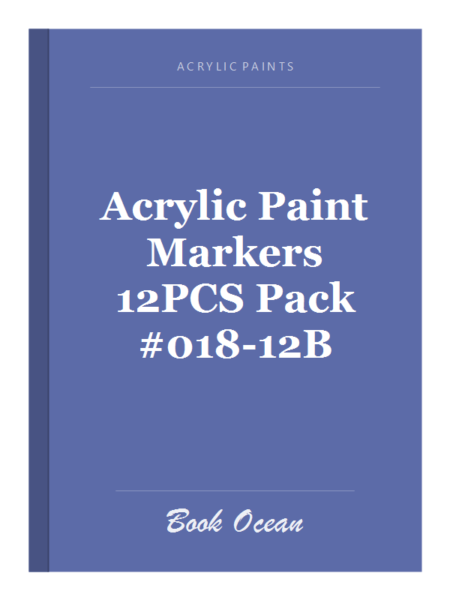 Acrylic Paint Markers 12PCS Pack #018-12B