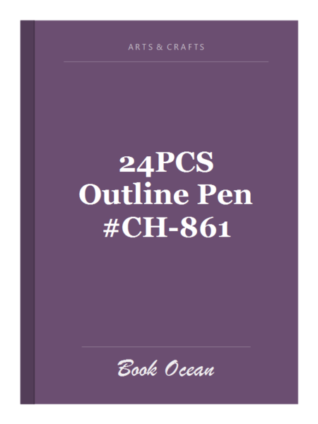 24PCS Outline Pen #CH-861