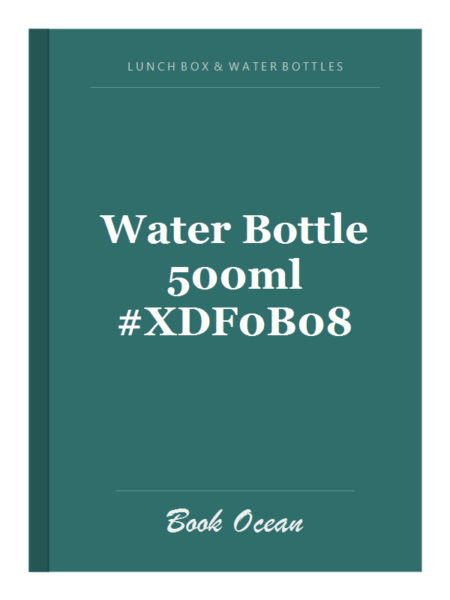 Water Bottle 500ml #XDF0B08