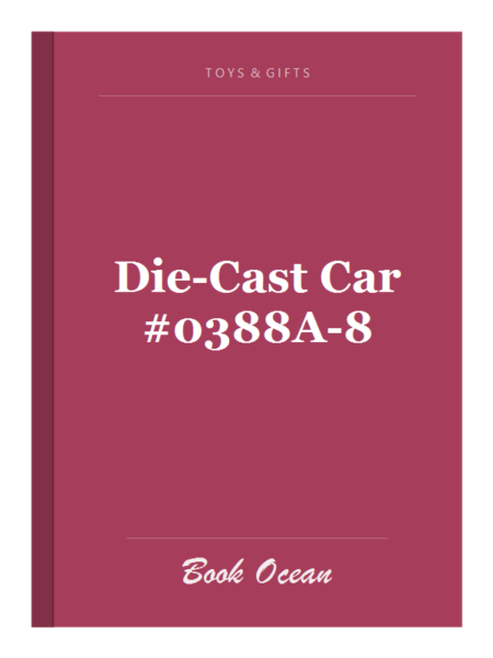 Die-Cast Car #0388A-8