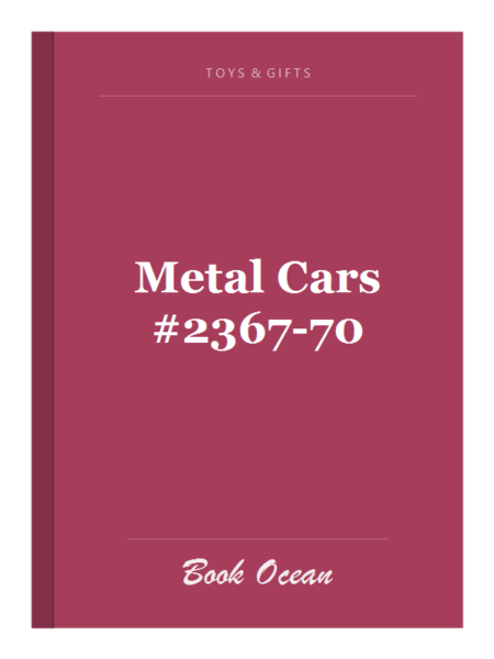 Metal Cars #2367-70
