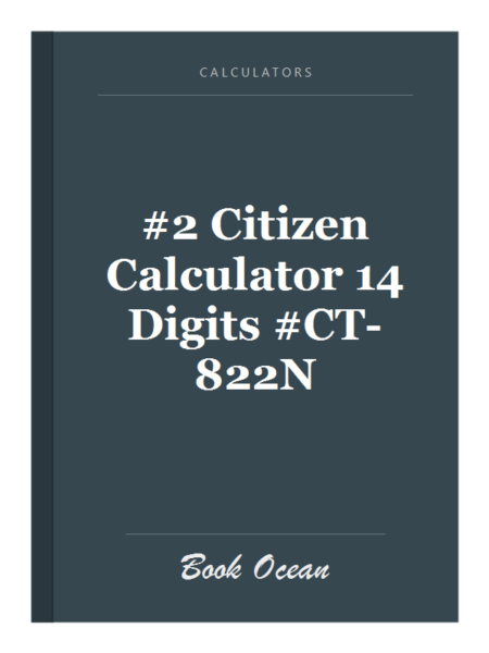 #2 Citizen Calculator 14 Digits #CT-822N