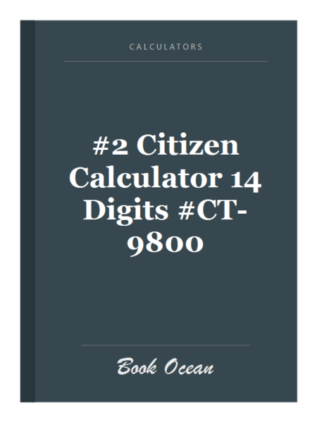 #2 Citizen Calculator 14 Digits #CT-9800