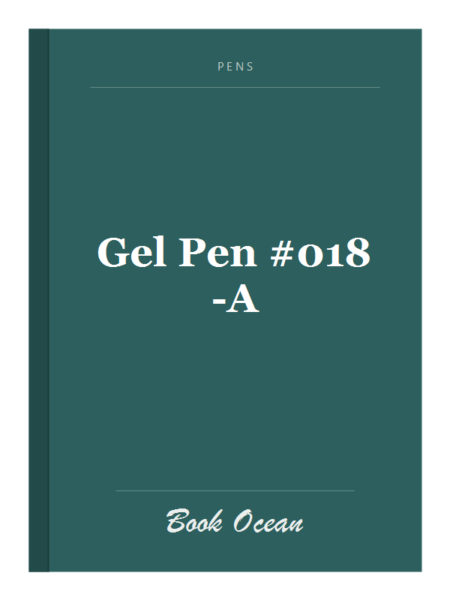 Gel Pen #018-A