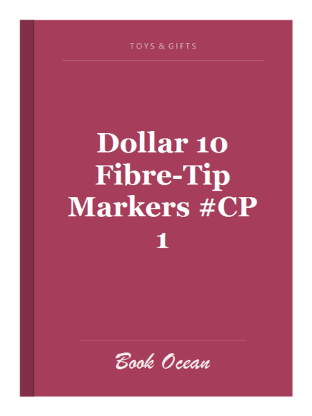Dollar 10 Fibre-Tip Markers #CP 1