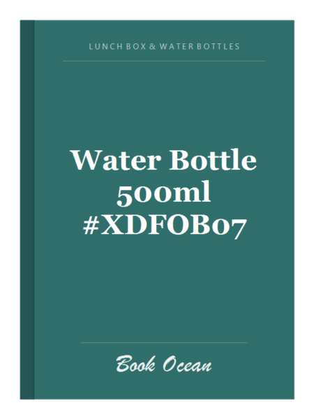 Water Bottle 500ml #XDFOB07