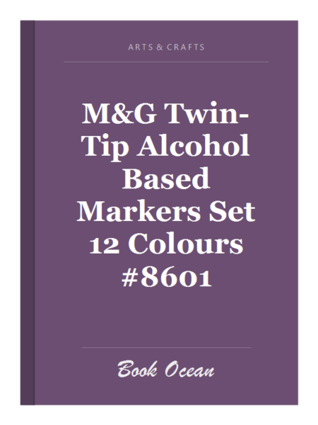 M&G Twin-Tip Alcohol Based Markers Set 12 Colours #8601
