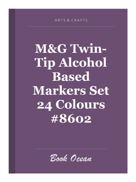 M&G Twin-Tip Alcohol Based Markers Set 24 Colours #8602