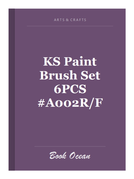 KS Paint Brush Set 6PCS #A002R/F