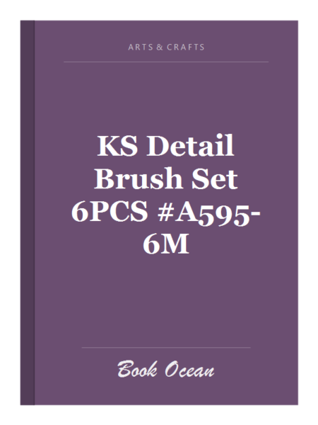 KS Detail Brush Set 6PCS #A595-6M
