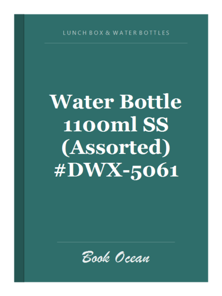 Water Bottle 1100ml SS (Assorted) #DWX-5061