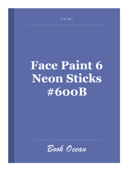 Face Paint 6 Neon Sticks #600B