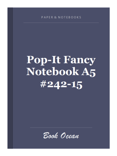 Pop-It Fancy Notebook A5 #242-15