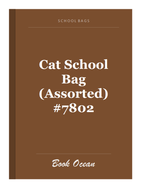Cat School Bag (Assorted) #7802
