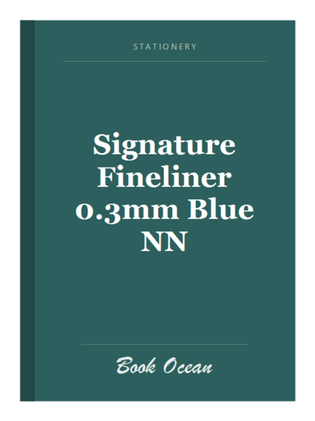 Signature Fineliner 0.3mm Blue NN