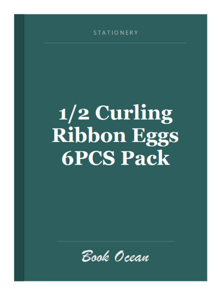 1/2 Curling Ribbon Eggs 6PCS Pack