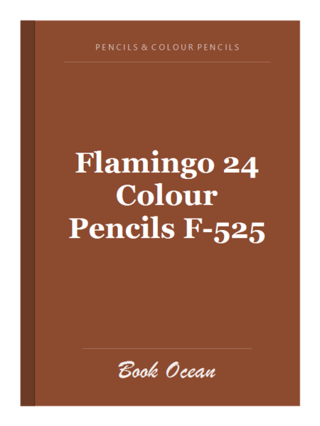 Flamingo 24 Colour Pencils F-525