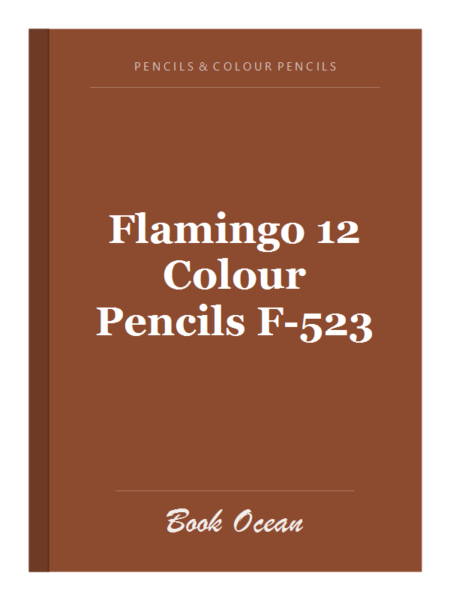 Flamingo 12 Colour Pencils F-523