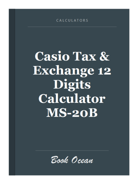 Casio Tax & Exchange 12 Digits Calculator MS-20B