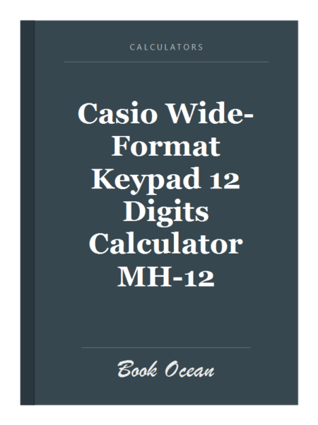 Casio Wide-Format Keypad 12 Digits Calculator MH-12