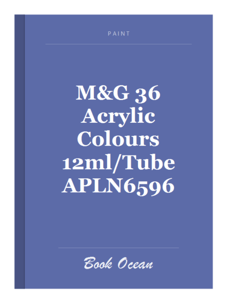 M&G 36 Acrylic Colours 12ml/Tube APLN6596