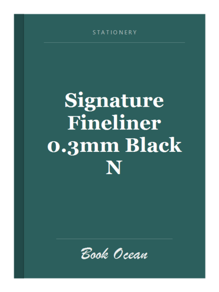 Signature Fineliner 0.3mm Black N