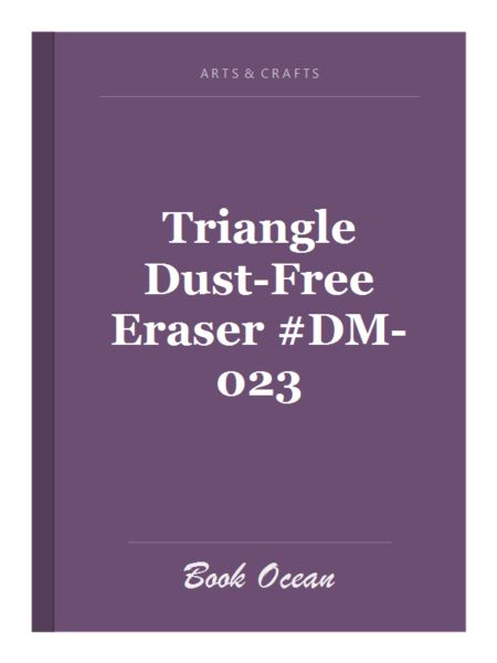 Triangle Dust-Free Eraser #DM-023