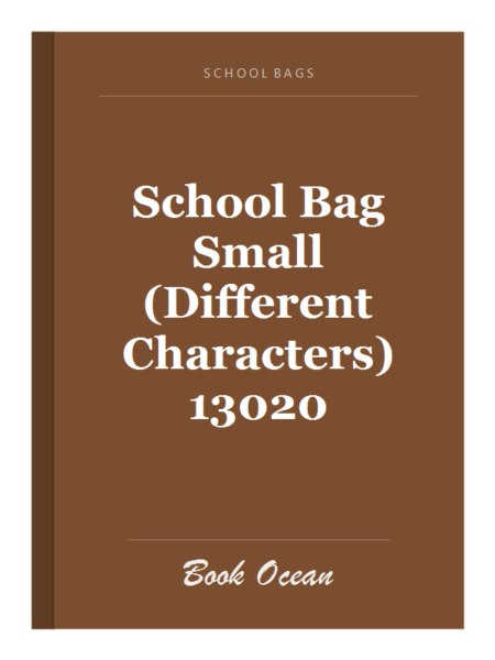 School Bag Small (Different Characters) 13020