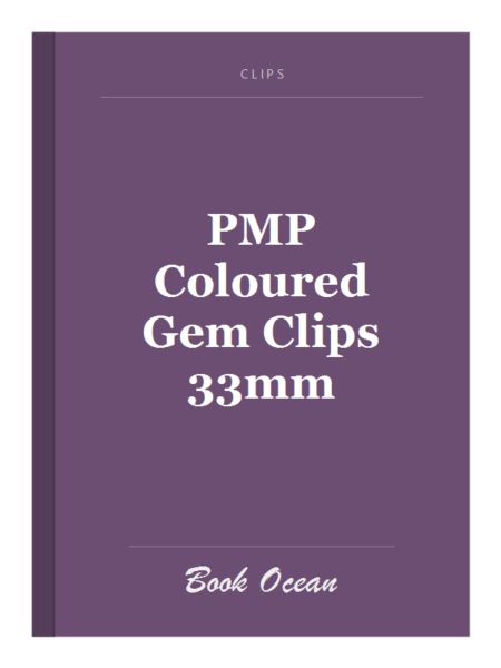 PMP Coloured Gem Clips 33mm