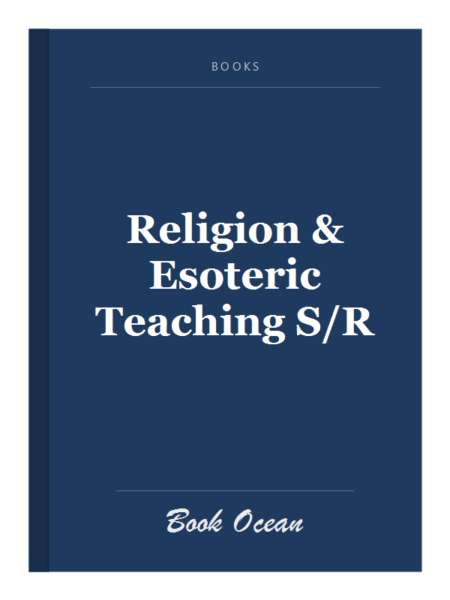 Religion & Esoteric Teaching S/R