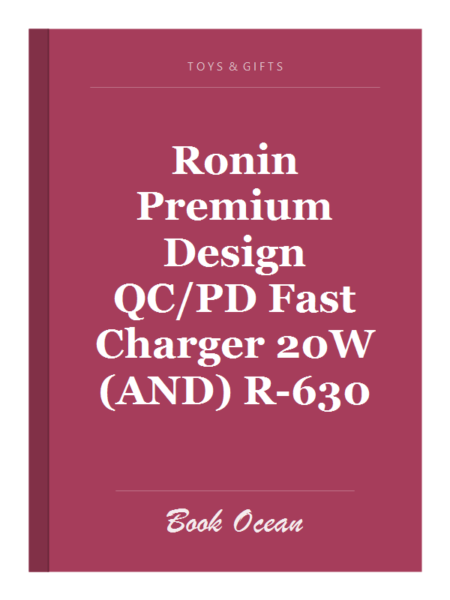 Ronin Premium Design QC/PD Fast Charger 20W (AND) R-630