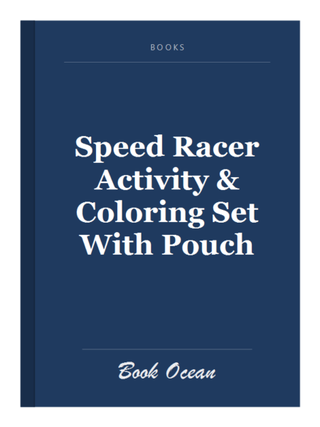Speed Racer Activity & Coloring Set With Pouch