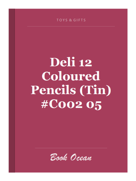 Deli 12 Coloured Pencils (Tin) #C002 05