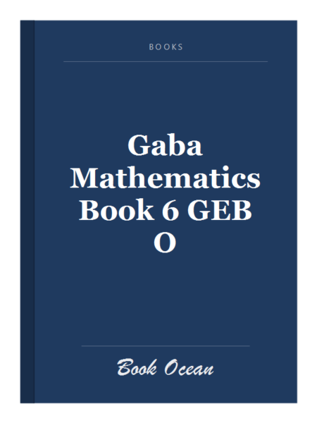 Gaba Mathematics Book 6 GEB O