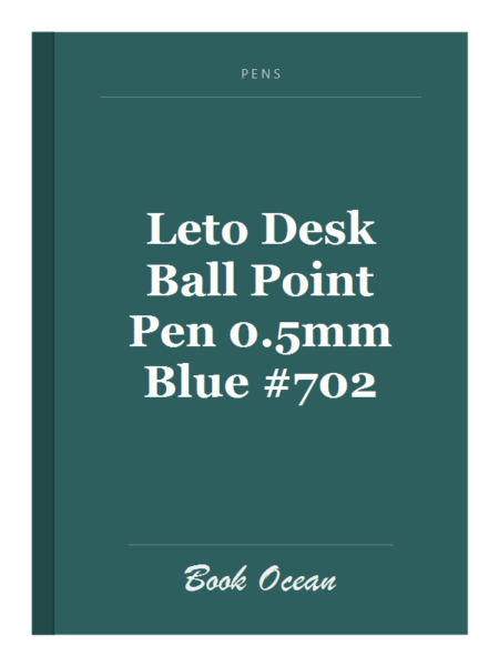 Leto Desk Ball Point Pen 0.5mm Blue #702