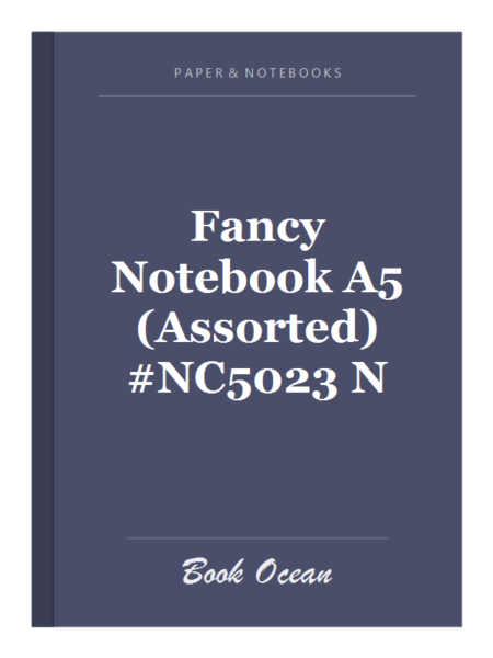 Fancy Notebook A5 (Assorted) #NC5023 N