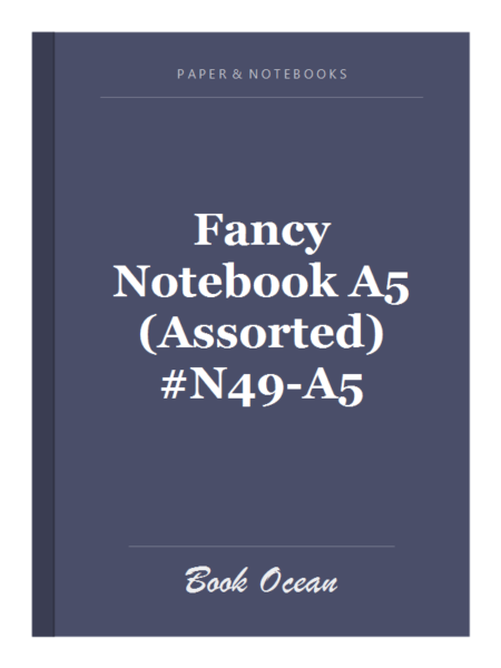Fancy Notebook A5 (Assorted) #N49-A5