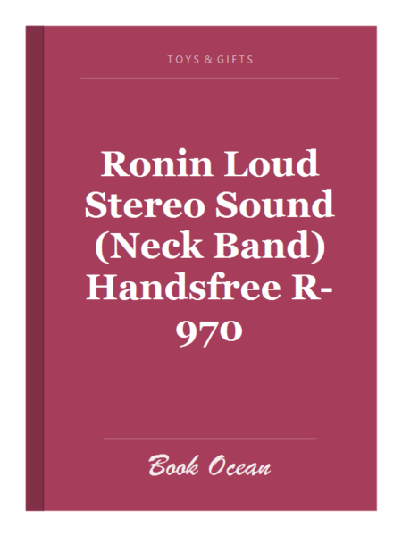 Ronin Loud Stereo Sound (Neck Band) Handsfree R-970