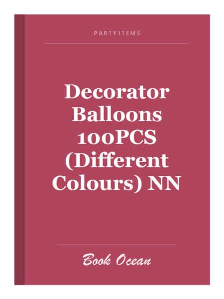 Decorator Balloons 100PCS (Different Colours) NN