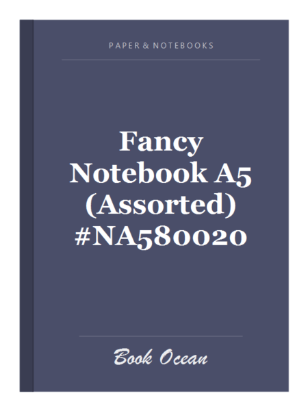 Fancy Notebook A5 (Assorted) #NA580020