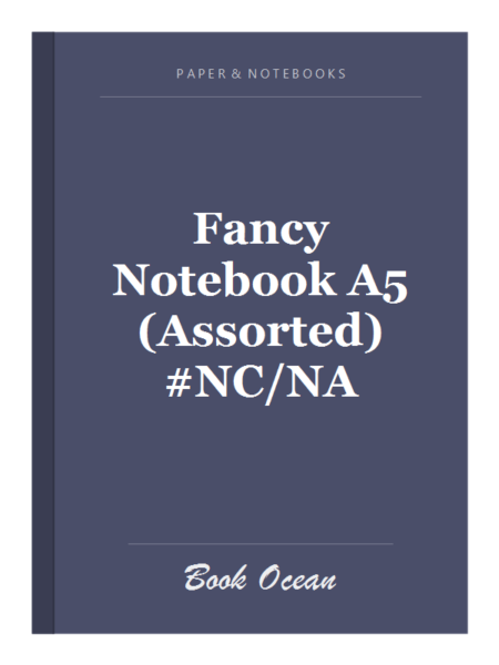 Fancy Notebook A5 (Assorted) #NC/NA