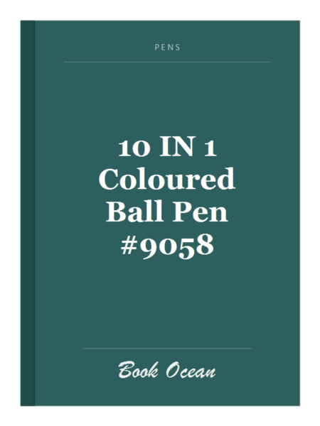 10 IN 1 Coloured Ball Pen #9058