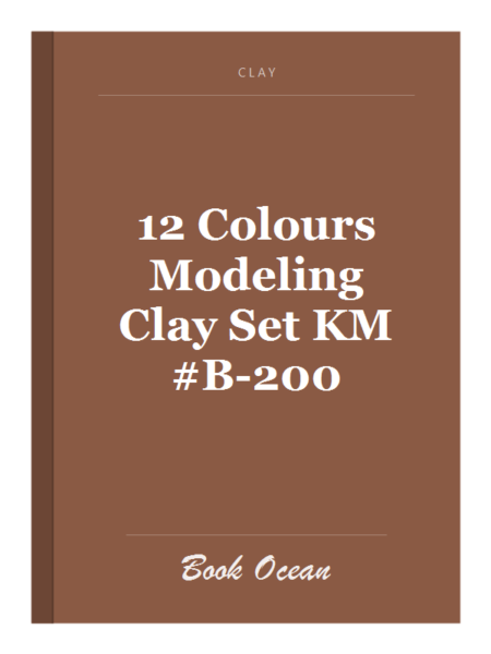 12 Colours Modeling Clay Set KM #B-200